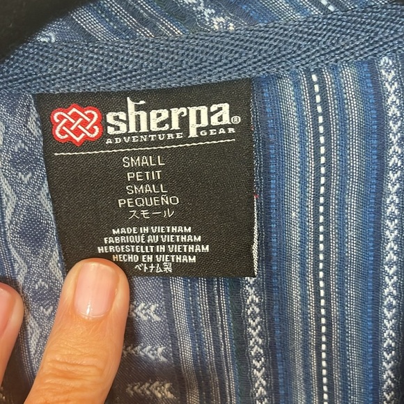 Sherpa Adventure Gear Men's Organic Cotton Short Sleeve Button Down Shirt Small - Picture 4 of 8